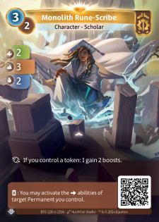 Scribe Runique du Monolithe