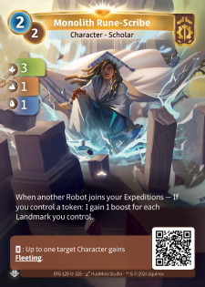 Scribe Runique du Monolithe