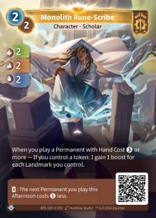 Scribe Runique du Monolithe