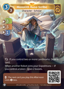 Scribe Runique du Monolithe