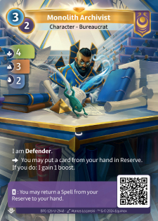 Archiviste du Monolithe