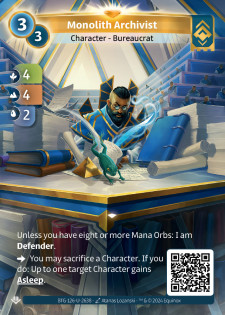 Archiviste du Monolithe