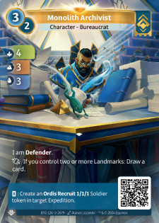 Archiviste du Monolithe