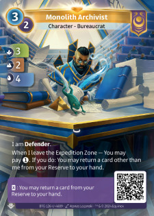 Archiviste du Monolithe