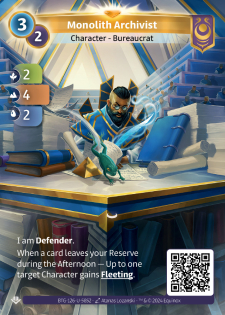 Archiviste du Monolithe