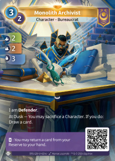 Archiviste du Monolithe