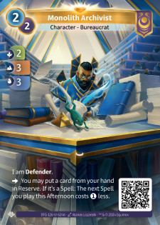 Archiviste du Monolithe