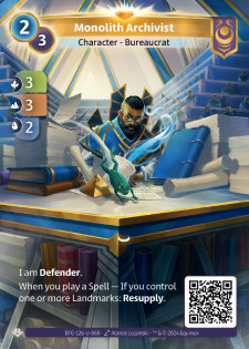 Archiviste du Monolithe