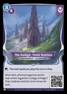 Le Kadigir, Bastion Yzmir