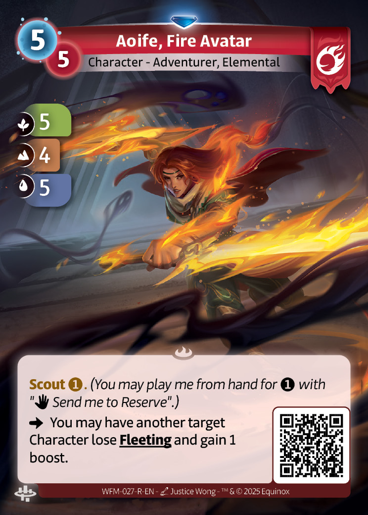 Aoife, Avatar de Feu