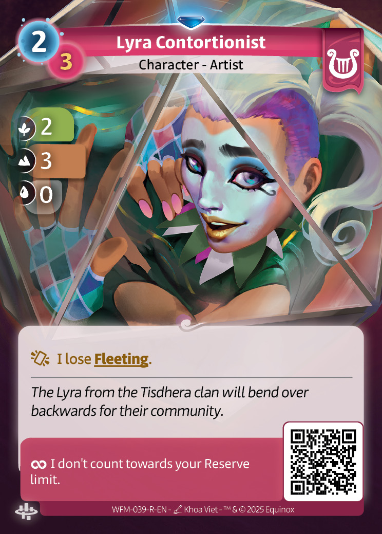 Contorsionniste Lyra