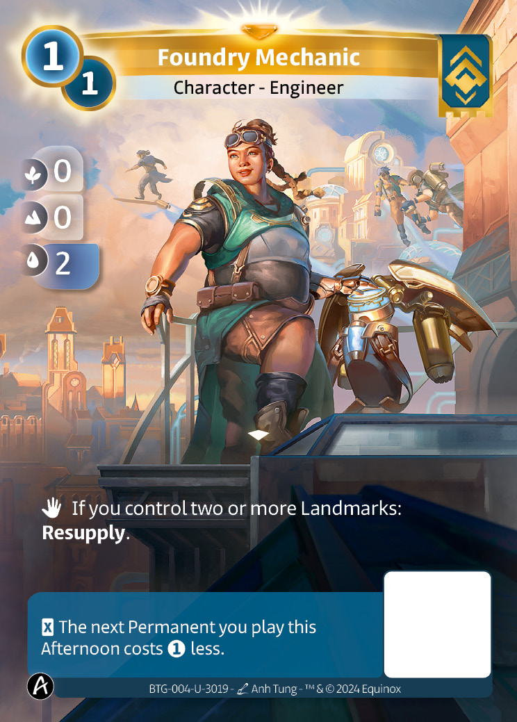 Mécanicienne de la Fonderie