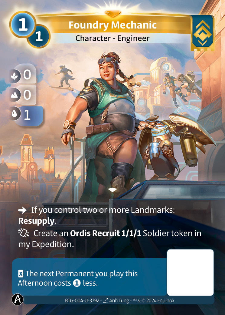 Mécanicienne de la Fonderie