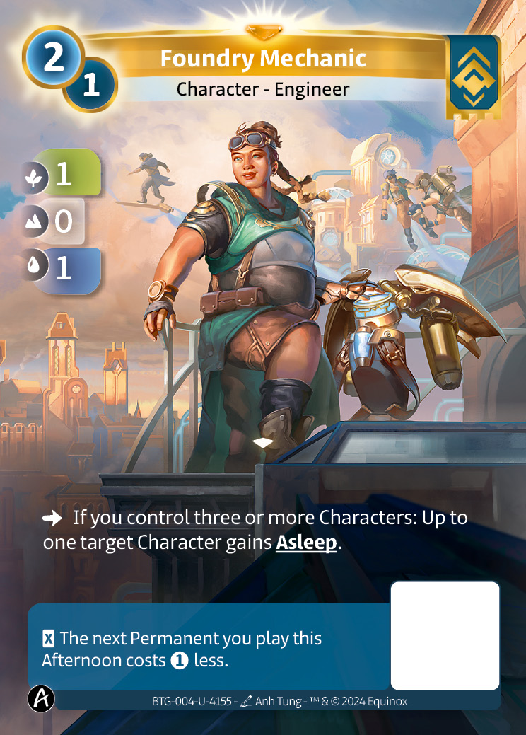 Mécanicienne de la Fonderie