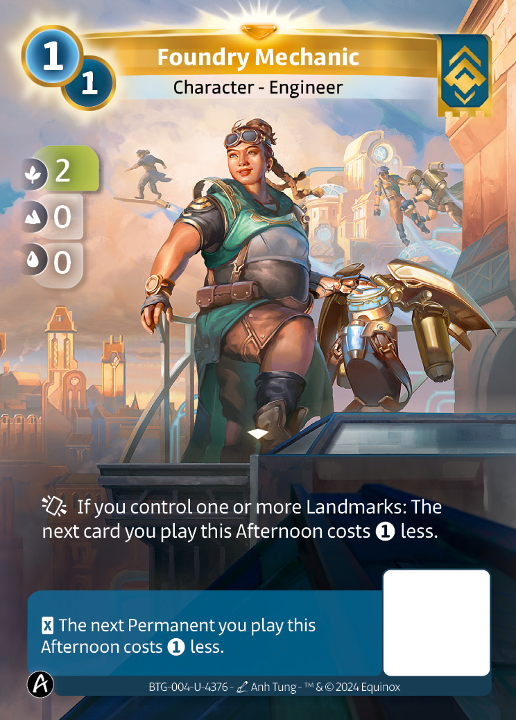 Mécanicienne de la Fonderie