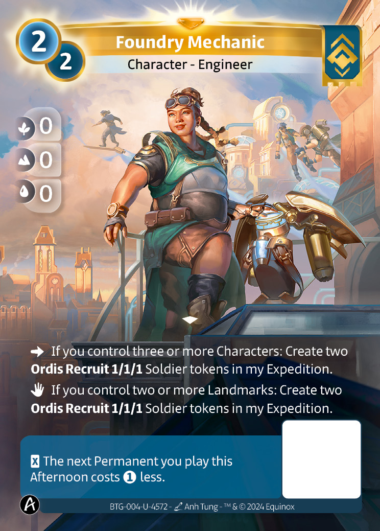 Mécanicienne de la Fonderie