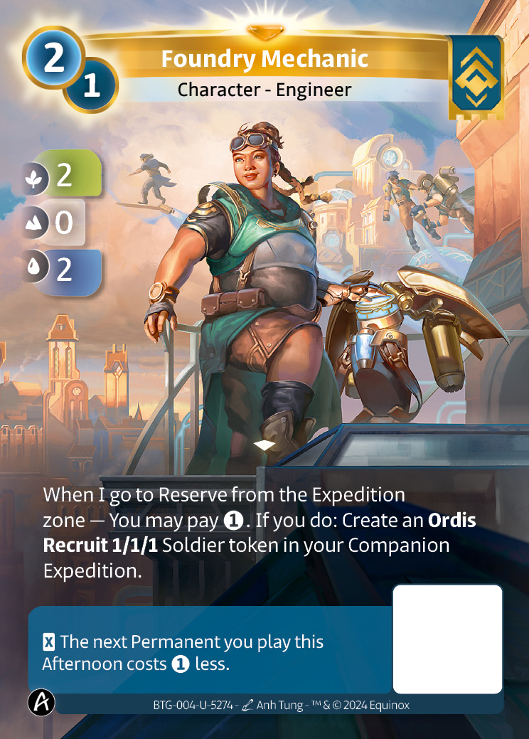 Mécanicienne de la Fonderie