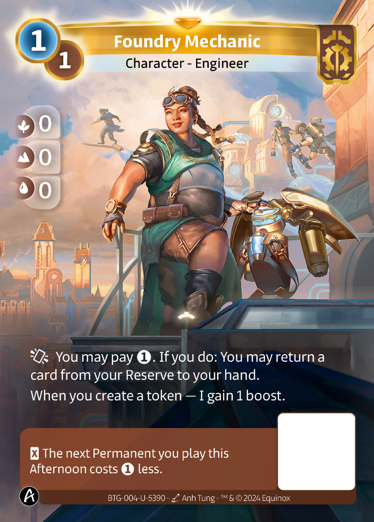 Mécanicienne de la Fonderie