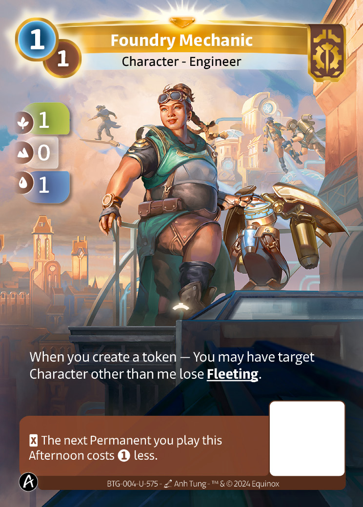 Mécanicienne de la Fonderie