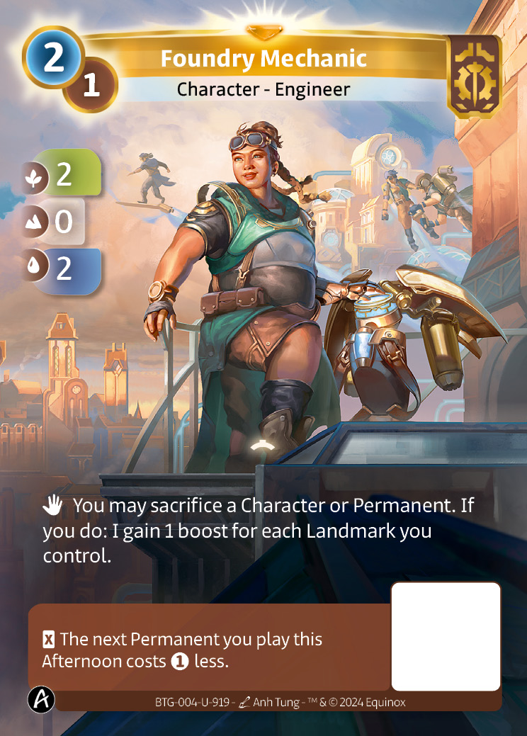 Mécanicienne de la Fonderie