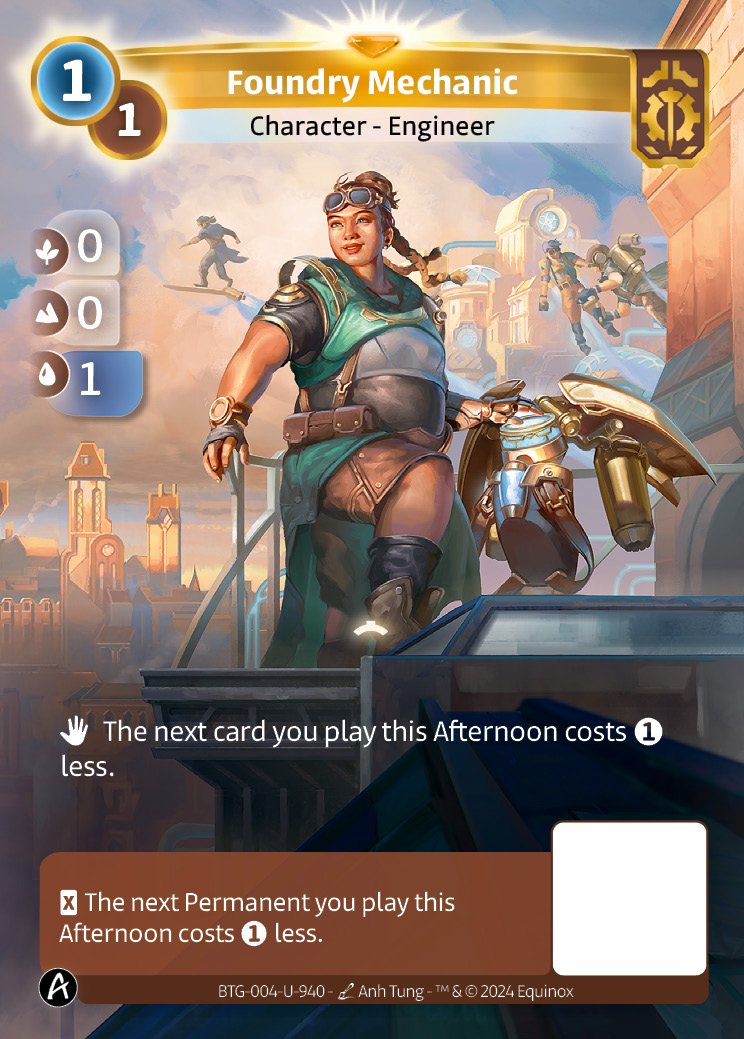 Mécanicienne de la Fonderie