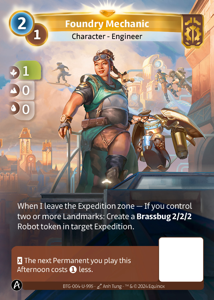 Mécanicienne de la Fonderie