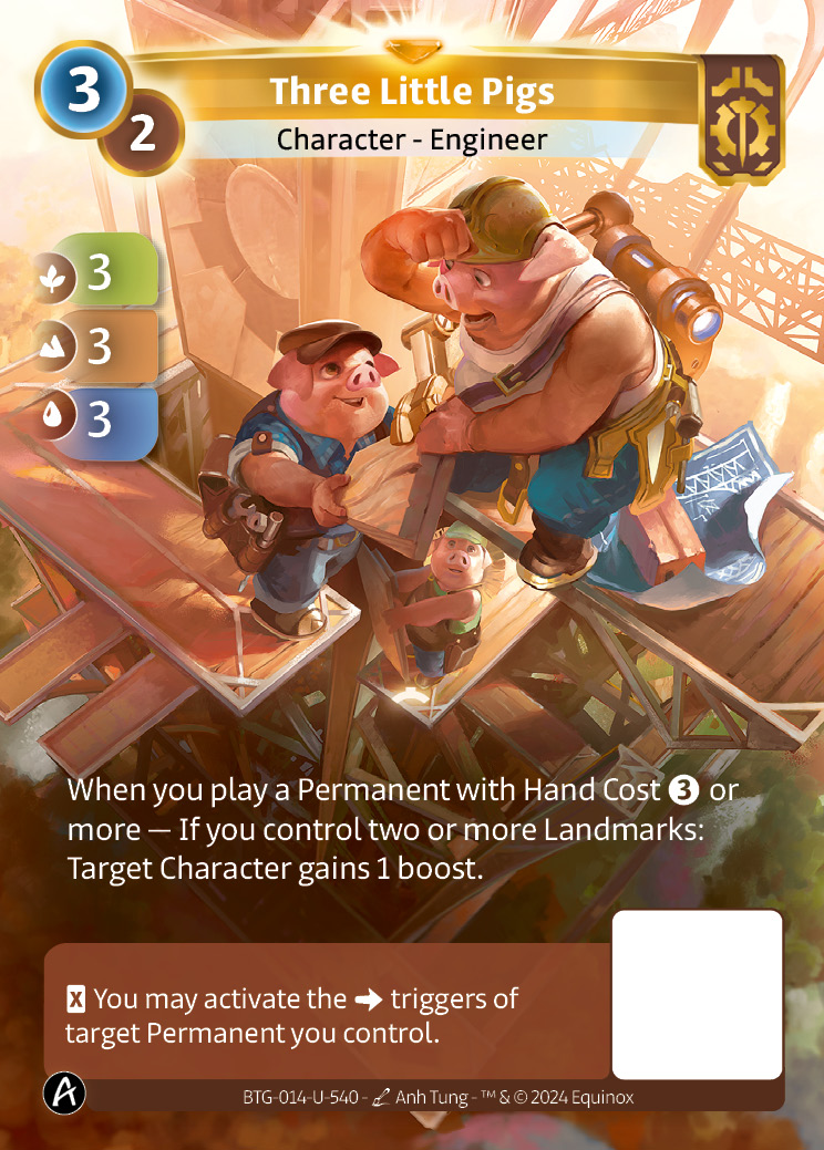 Trois Petits Cochons