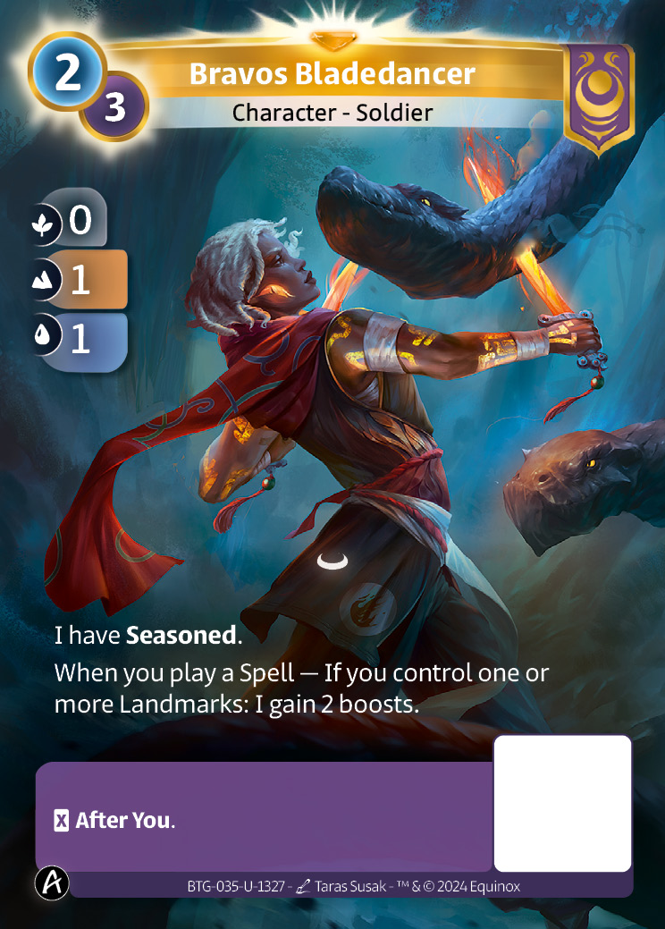 Danseuse de Lames Bravos