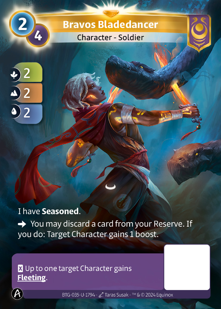 Danseuse de Lames Bravos