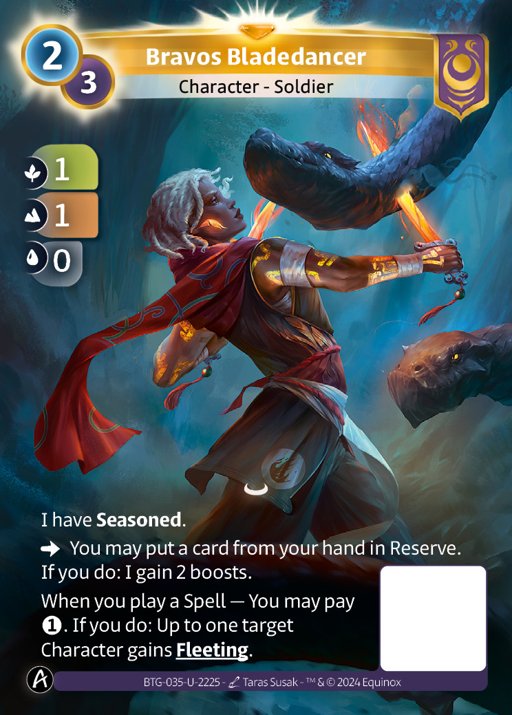 Danseuse de Lames Bravos