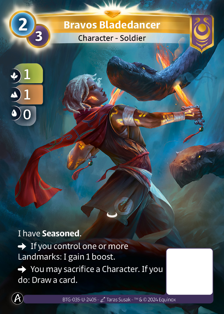 Danseuse de Lames Bravos