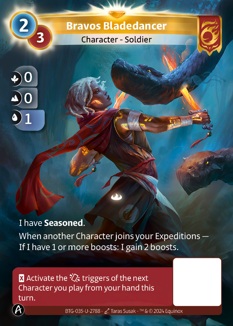 Danseuse de Lames Bravos