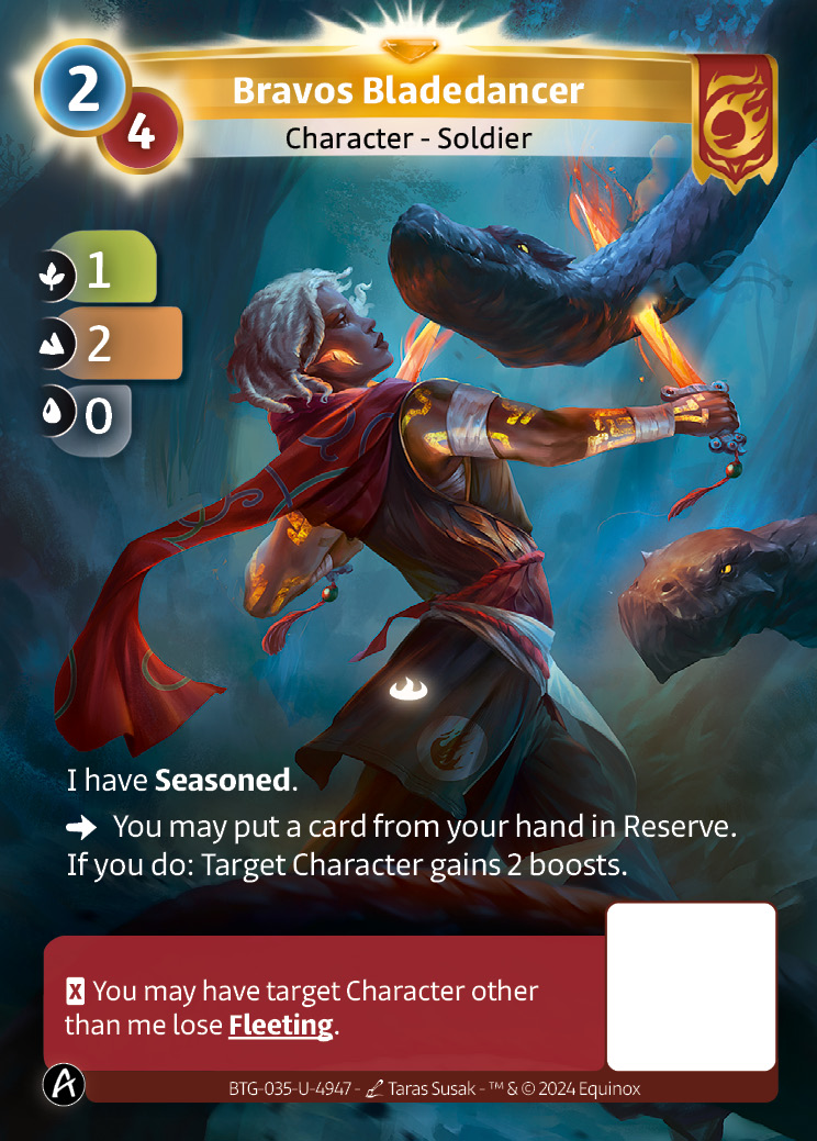 Danseuse de Lames Bravos