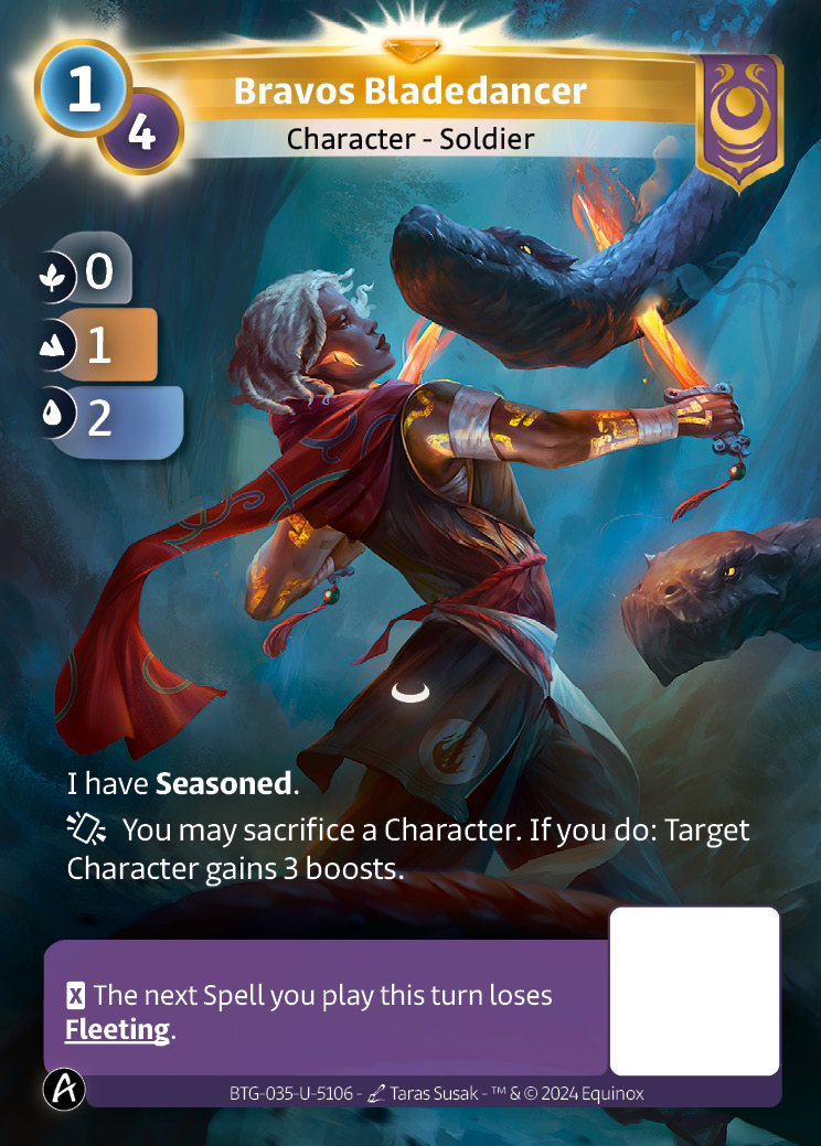 Danseuse de Lames Bravos