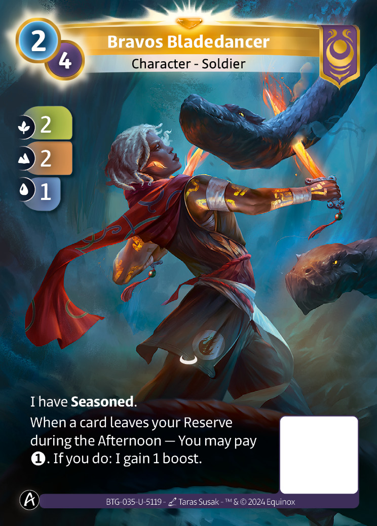 Danseuse de Lames Bravos