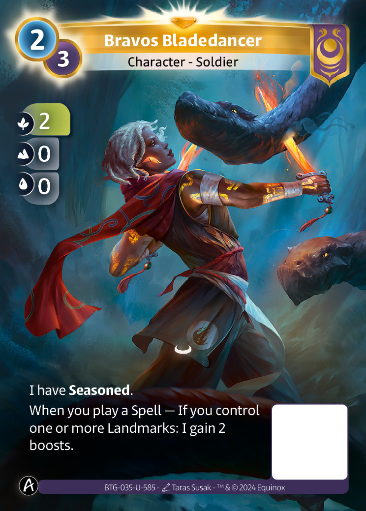 Danseuse de Lames Bravos