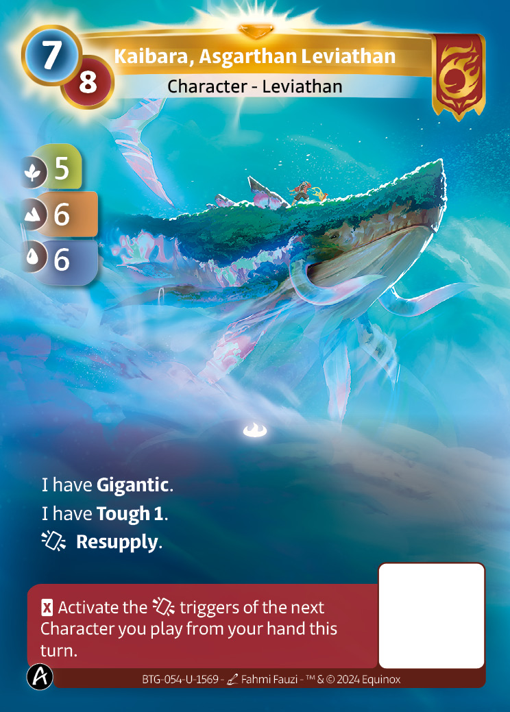 Kaibara, Léviathan Asgarthi