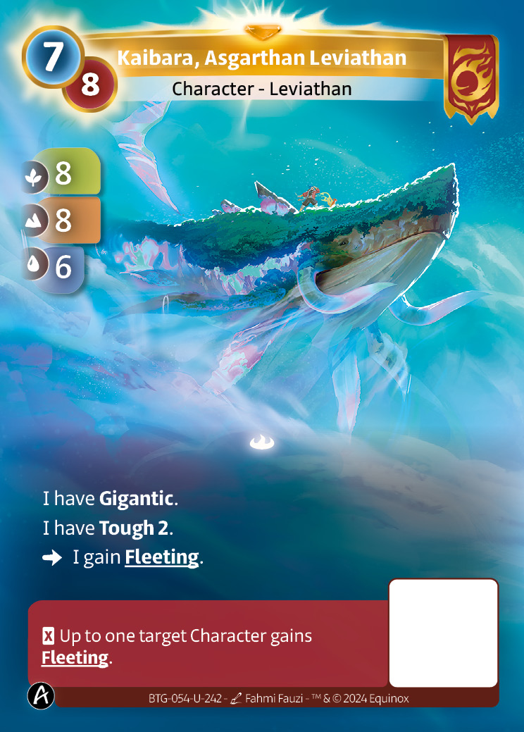 Kaibara, Léviathan Asgarthi