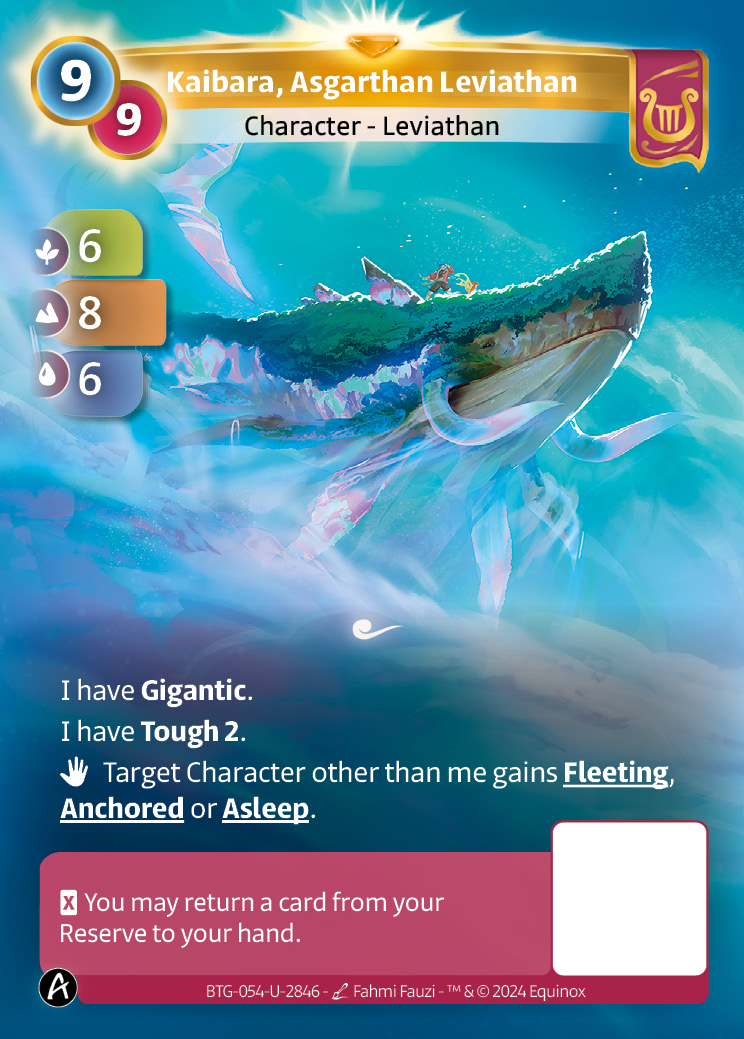 Kaibara, Léviathan Asgarthi