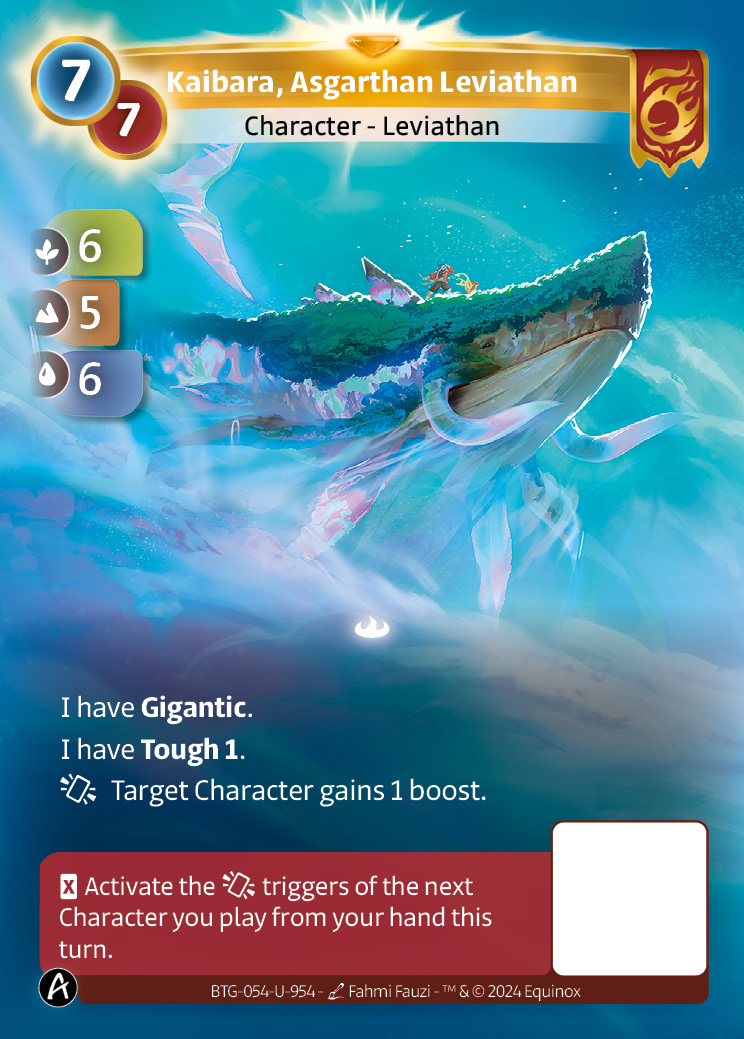 Kaibara, Léviathan Asgarthi