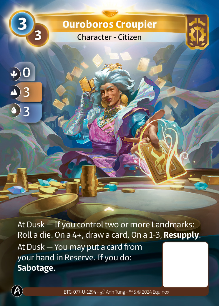 Croupière de l'Ouroboros