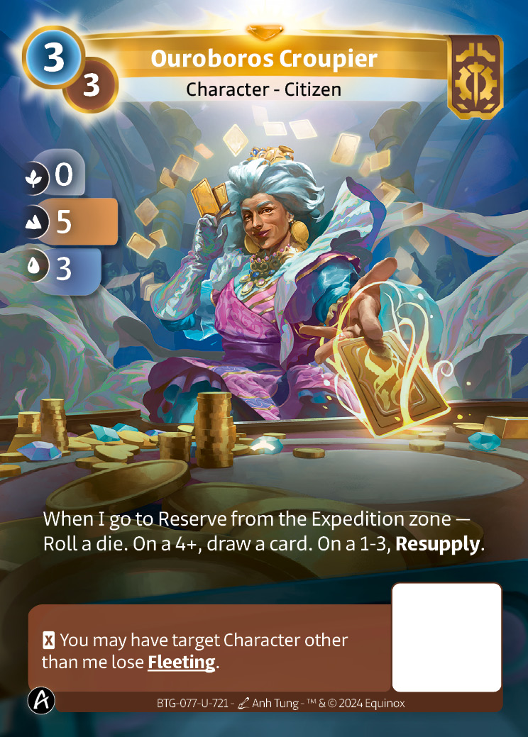 Croupière de l'Ouroboros