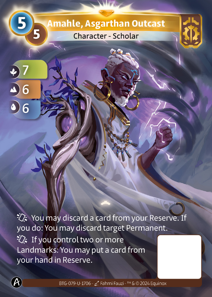 Amahle, Paria Asgarthi