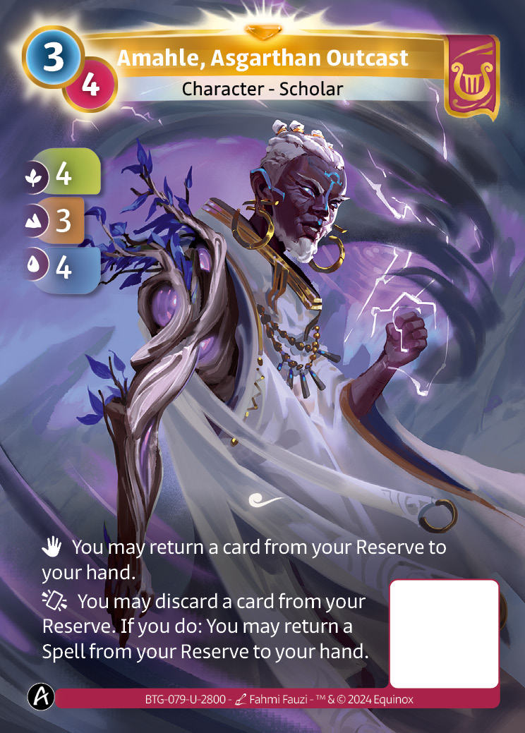 Amahle, Paria Asgarthi