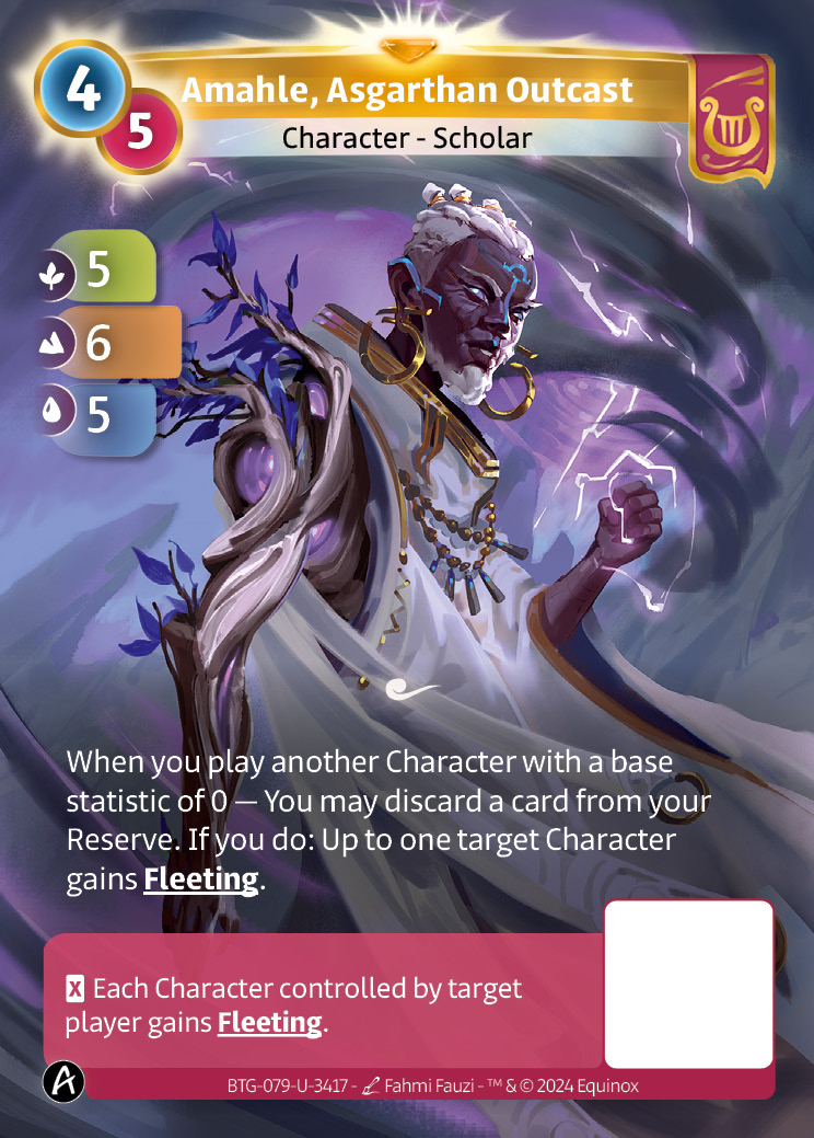 Amahle, Paria Asgarthi