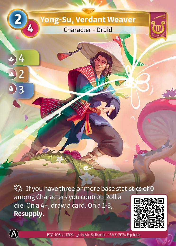 Yong-Su, Tisserand Verdoyant