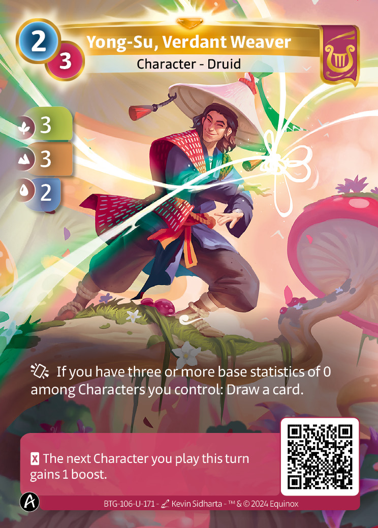 Yong-Su, Tisserand Verdoyant