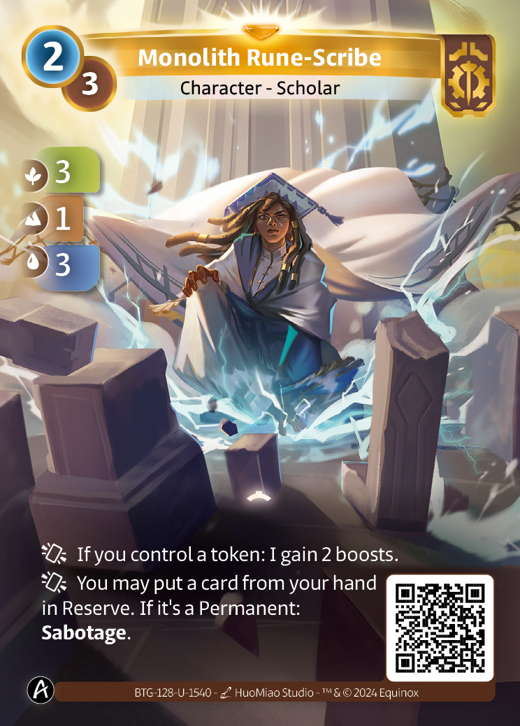 Scribe Runique du Monolithe