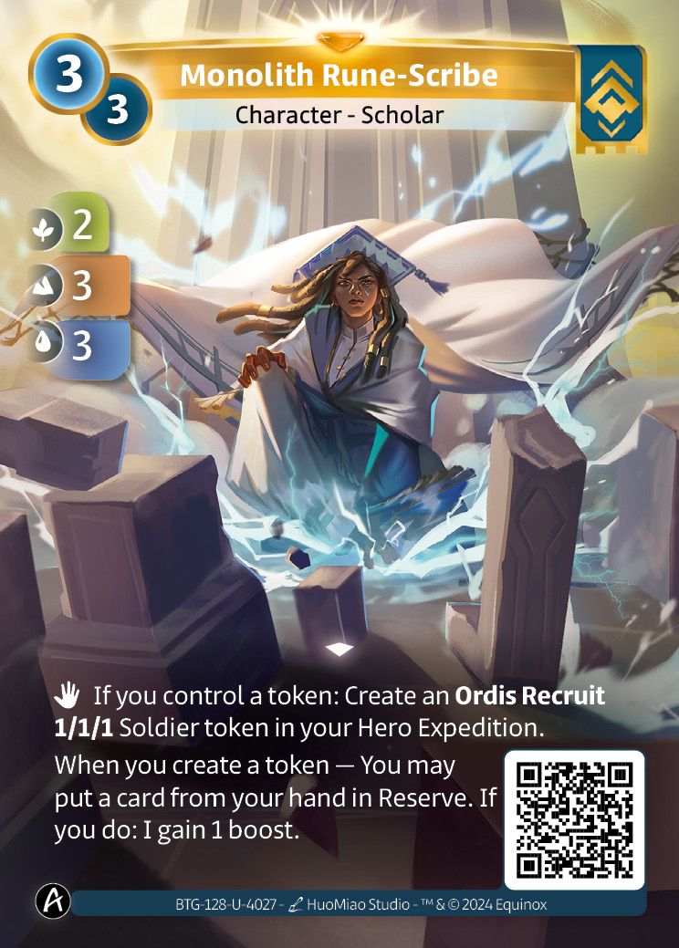 Scribe Runique du Monolithe