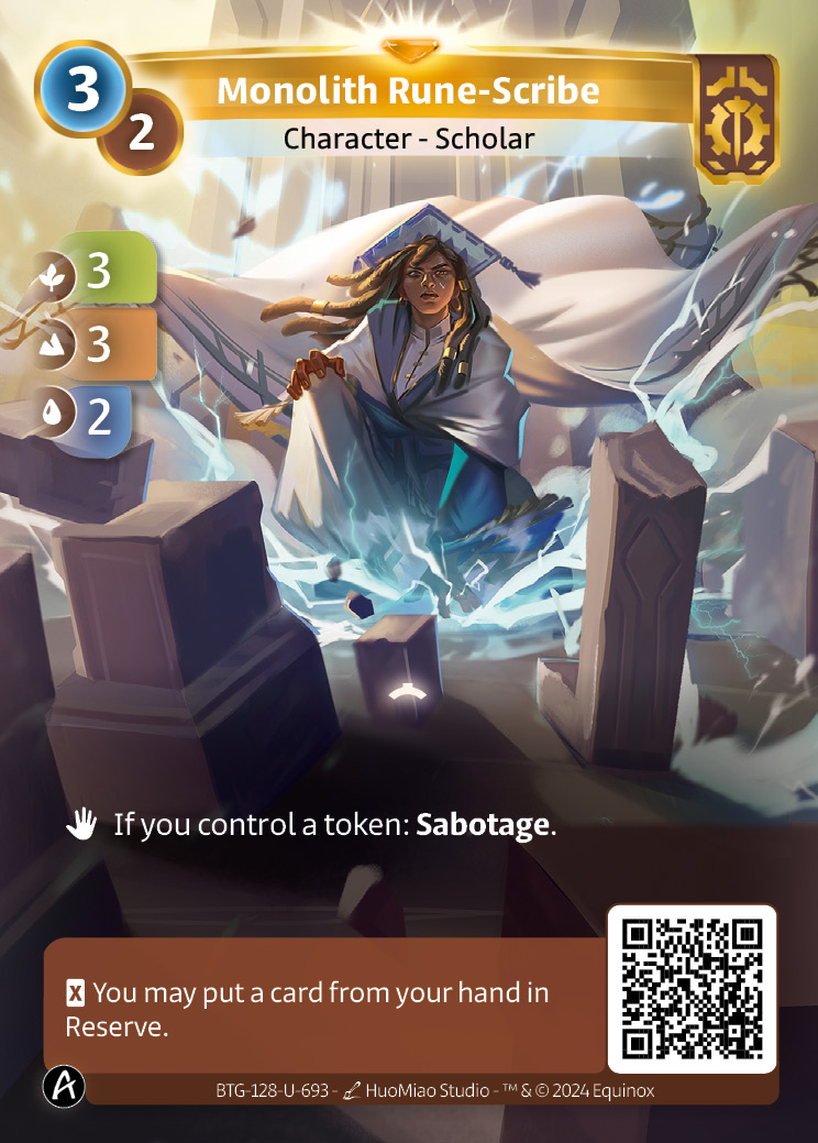 Scribe Runique du Monolithe